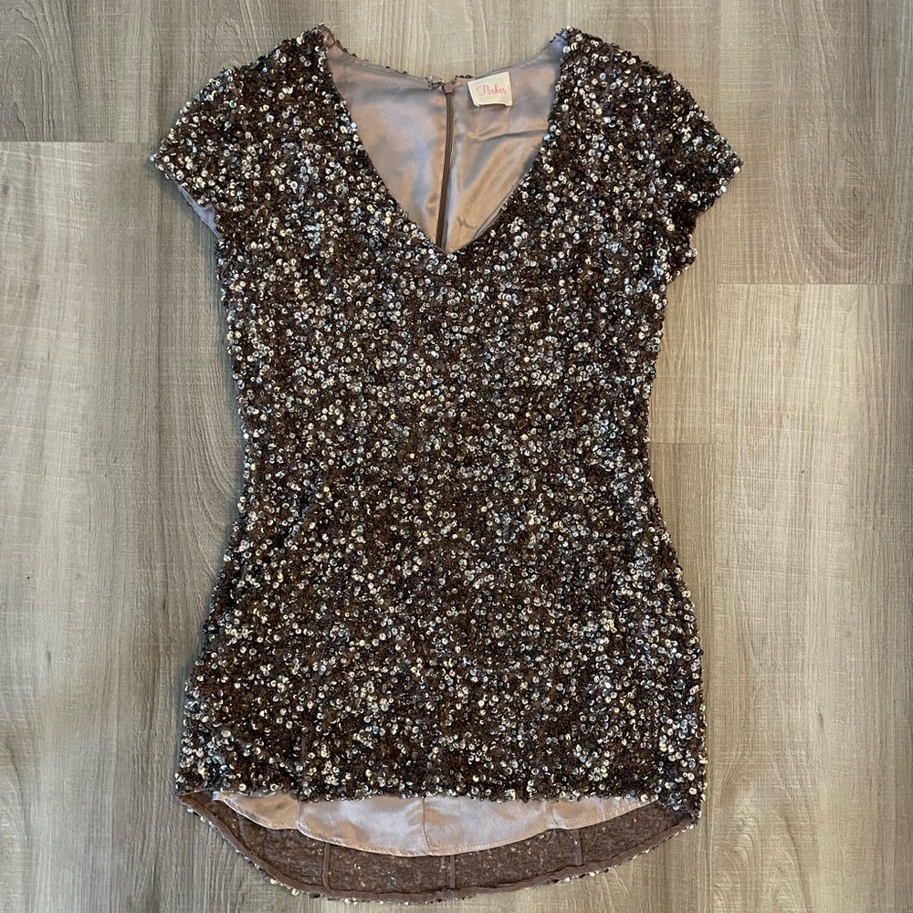 Parker Sequin mini dress